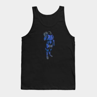 MASS EFFECT GARRUS SILHOUETTE Tank Top